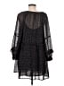 Zara Basic 100% Polyester Stars Black Casual Dress Size M - photo 2