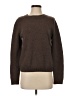 MNG Solid Brown Pullover Sweater Size S - photo 1