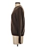 MNG Solid Brown Pullover Sweater Size S - photo 5