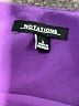 Notations 100% Polyester Purple Sleeveless Blouse Size L - photo 7
