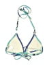 MICHAEL Michael Kors Print Blue Swimsuit Top Size M - photo 2
