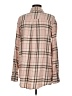Caslon Plaid Tan Long Sleeve Button-Down Shirt Size M - photo 2