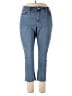 Denizen from Levi's Solid Blue Jeans Size 18 - photo 1