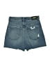 Express Blue Denim Shorts Size 0 - photo 2