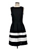 Apt. 9 Stripes Black Casual Dress Size S - photo 1