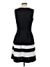 Apt. 9 Stripes Black Casual Dress Size S - photo 2