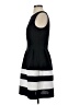 Apt. 9 Stripes Black Casual Dress Size S - photo 5