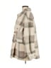 Blu Pepper 100% Polyester Plaid Ivory Faux Fur Jacket Size M - photo 5