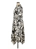 Future Collective 100% Polyester Print Ivory Casual Dress Size 1X - photo 5
