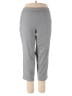 dalia Solid Gray Casual Pants Size 20 - photo 1