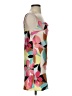 Forever 21 Graphic Pink Cocktail Dress Size S - photo 4