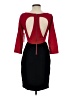 Alice + Olivia Color Block Red Cocktail Dress Size 4 - photo 2