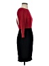 Alice + Olivia Color Block Red Cocktail Dress Size 4 - photo 4