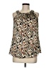 Iz Byer 100% Polyester Brown Sleeveless Blouse Size M - photo 1