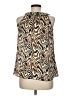 Iz Byer 100% Polyester Brown Sleeveless Blouse Size M - photo 2