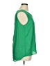 By Design 100% Polyester Green Sleeveless Blouse Size XL - photo 4