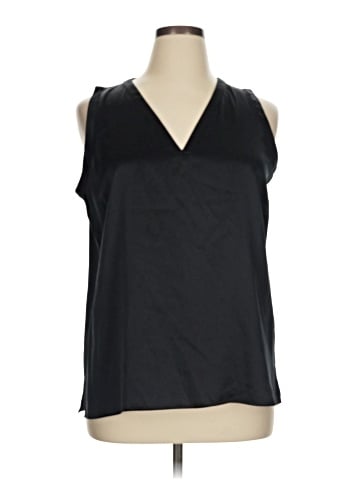 Lafayette 148 New York Sleeveless Silk Top (view 1)