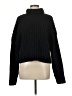 Topshop 100% Polyester Solid Black Turtleneck Sweater Size 8 - 10 - photo 1