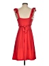 Feathers Red Cocktail Dress Size S - photo 2
