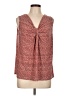 Worthington Red Sleeveless Blouse Size L (petite) - photo 1