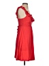 Feathers Red Cocktail Dress Size S - photo 4