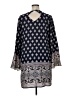 C established 1946 100% Polyester Paisley Blue Casual Dress Size XL - photo 2