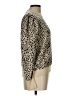 Who What Wear Animal Print Tan Pullover Sweater Size L - photo 4