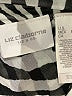 Liz Claiborne 100% Polyester Animal Print Silver Long Sleeve Blouse Size XL - photo 7