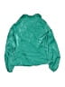Glamorous 100% Polyester Green Blue Windbreaker Size 0 (petite) - photo 2