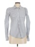 Veronica Beard 100% Cotton Gray Long Sleeve Button-Down Shirt Size 6 - photo 1