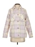 Hollister Plaid Pink Purple Coat Size XXS - photo 1