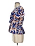Nine West 100% Polyester Blue Short Sleeve Blouse Size S (petite) - photo 5