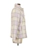 Hollister Plaid Pink Purple Coat Size XXS - photo 4
