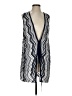 Trina Turk Chevron-herringbone Blue White Cardigan Size XXS (estimated) - photo 1