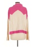 The Reeds Color Block Pink Pullover Sweater Size M - photo 2