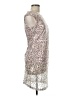 Venus 100% Polyester Animal Print Silver Cocktail Dress Size 6 - photo 4