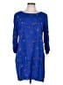 Old Navy 100% Rayon Blue Casual Dress Size L - photo 1
