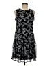 Calvin Klein 100% Polyester Black Cocktail Dress Size 8 - photo 1
