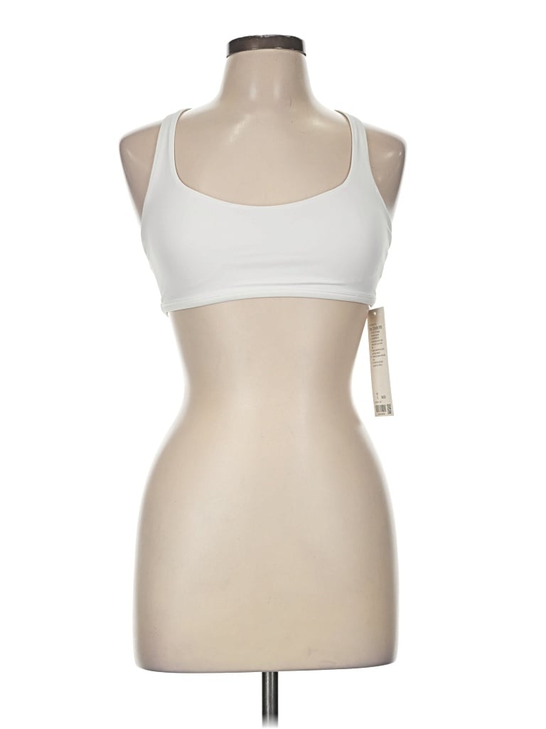 Lululemon Athletica Tank Top Ivory Halter Neckline Tops In White