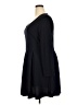 White Mark Solid Black Casual Dress Size 2X - photo 5
