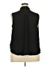 Elle 100% Polyester Black Sleeveless Blouse Size XXL - photo 2