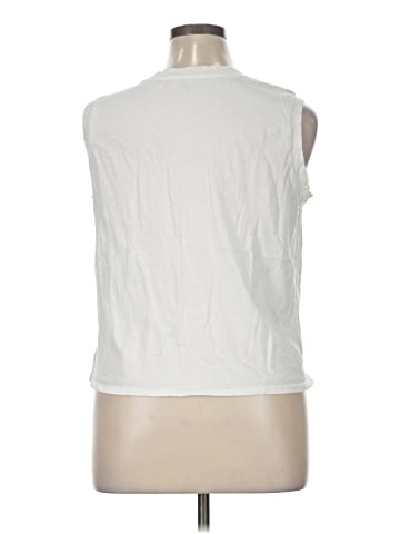 a.n.a. A New Approach Sleeveless T-Shirt (view 2)