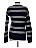 Level Eight 100% Acrylic Stripes Blue Pullover Sweater Size L - photo 2