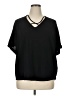 Sami & JO Black Short Sleeve Top Size XL - photo 1