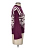 Assorted Brands Print Burgundy Turtleneck Sweater Size S - photo 4
