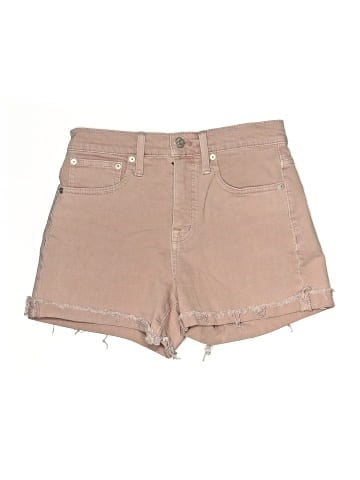 Madewell High-Rise Denim Shorts: Garment-Dyed Edition (view 1)