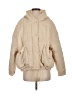 Fashion 100% Nylon Solid Tan Jacket Size S - photo 1