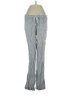 Caslon 100% Linen Stripes Gray Casual Pants Size S - photo 1