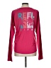 Gillz 100% Polyester Pink Sweatshirt Size L - photo 2