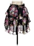 LoveShackFancy 100% Viscose Floral Black Formal Skirt Size S (estimated) - photo 2